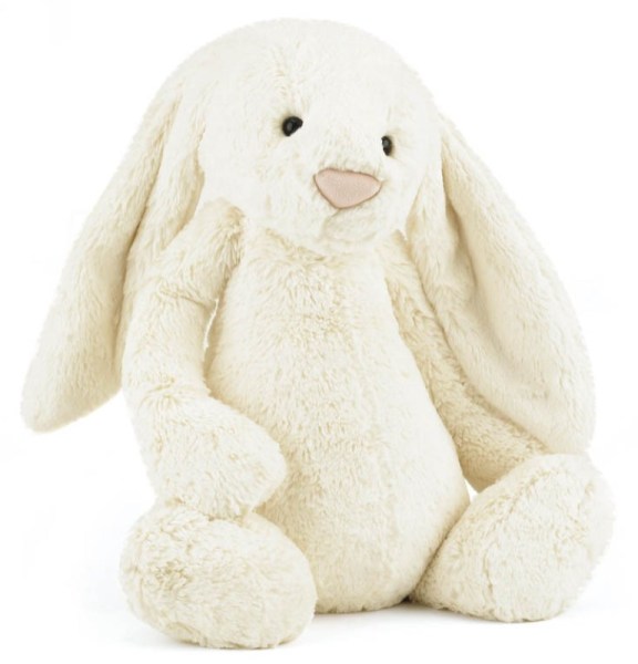 Jellycat Peluche Lapin Bashfuls Crème - 51 cm